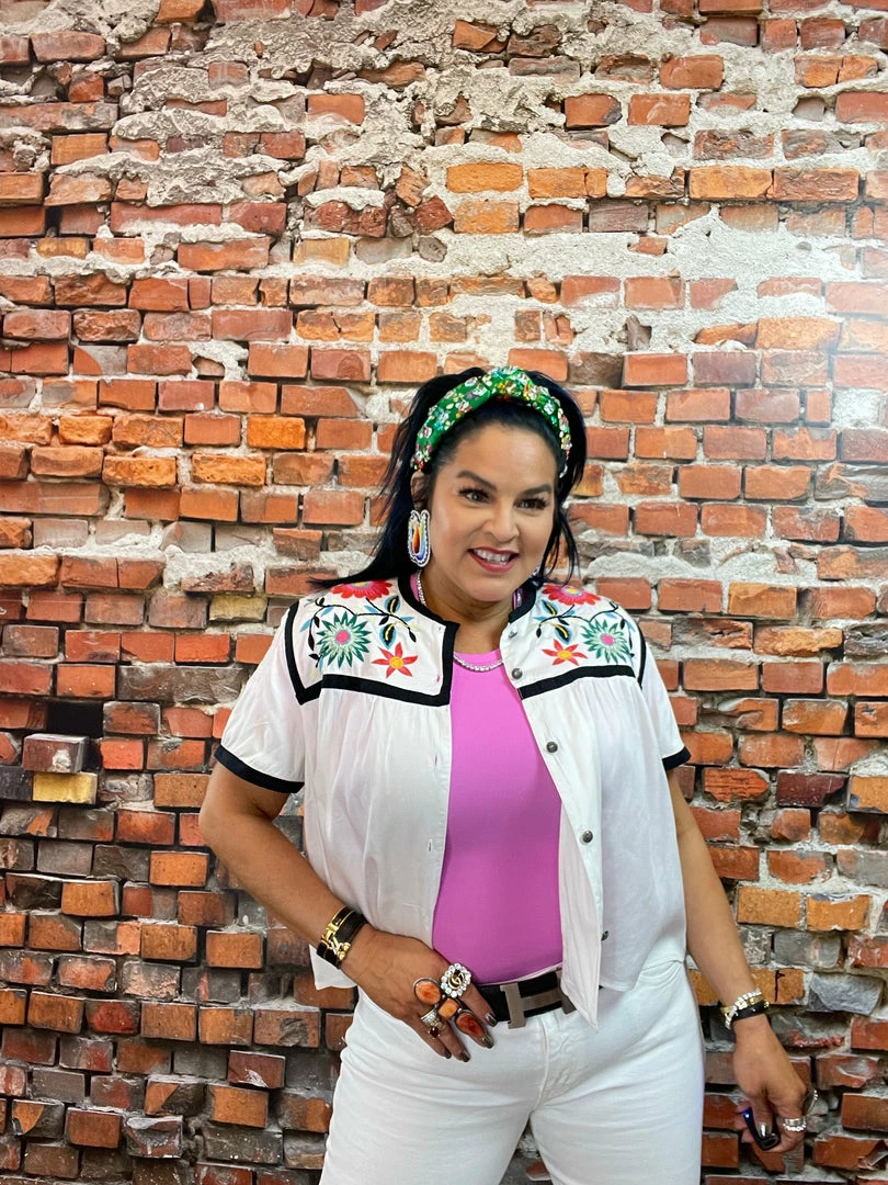 New π Double D Ranch Wear - Folk Foray Collection Tops Che Wa Wa Top π 3 Double D Ranch Wear - Folk Foray Collection Tops Che Wa Wa Top