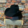 American Hat Company Men's Hats 1000X BLACK FELT HAT