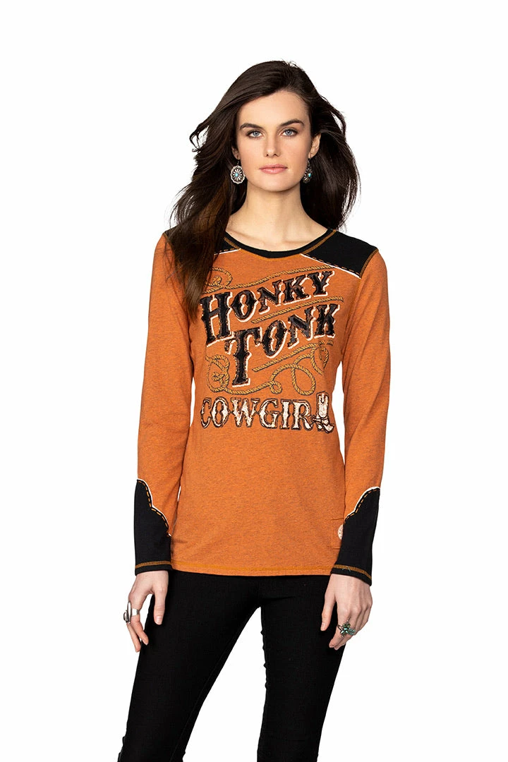 Brand new π Double D Ranch Wear - Matagorda Collection Honky Tonk Cowgirl Tee π 3 Double D Ranch Wear - Matagorda Collection Honky Tonk Cowgirl Tee