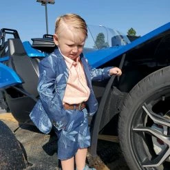 The Sparkling Spur Kids Of A King Tropical Palms Sports Jacket