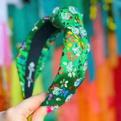 Discount π Brianna Cannon Green Silk Rainbow Flower Headband With Crystal Butterflies Hats/Headbands/Scarves/Gloves π 7 Brianna Cannon Green Silk Rainbow Flower Headband With Crystal Butterflies Hats/Headbands/Scarves/Gloves