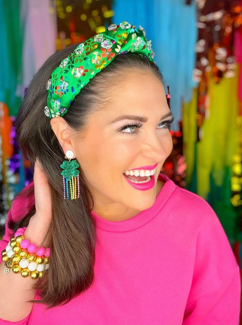 Discount π Brianna Cannon Green Silk Rainbow Flower Headband With Crystal Butterflies Hats/Headbands/Scarves/Gloves π 3 Brianna Cannon Green Silk Rainbow Flower Headband With Crystal Butterflies Hats/Headbands/Scarves/Gloves