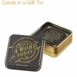 Promo π The Sparkling Spur Gifts/Grace A Word For Today Scripture Cards In A Gift Tin π― 7 The Sparkling Spur Gifts/Grace A Word For Today Scripture Cards In A Gift Tin