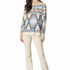 Double D Ranch - Banff Collection Tops Mount Assiniboine Deer Top