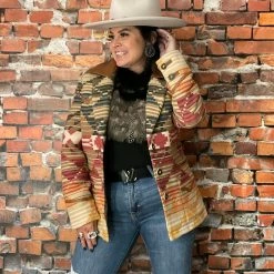 Double D Ranch - Yellowstone Jackets Yellowstone Camp Blanket Jacket