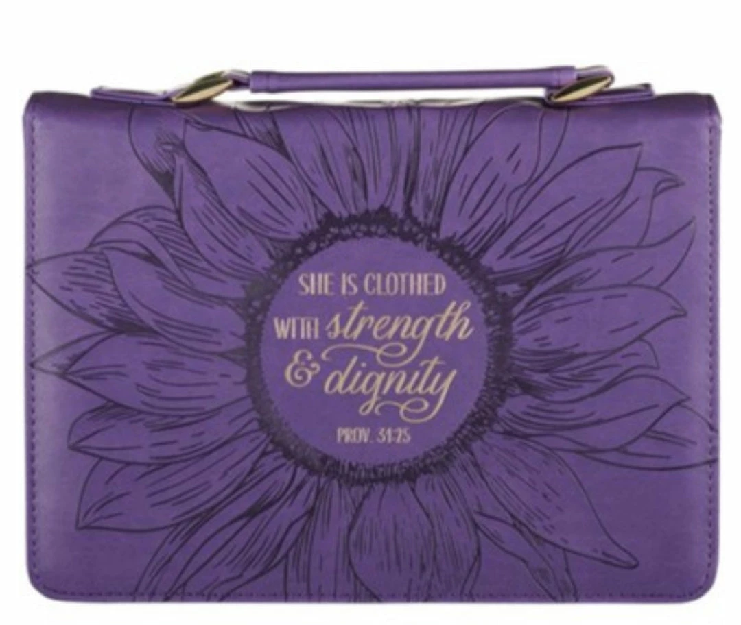 Promo π The Sparkling Spur Gifts/Grace She Is Clothed Bible Cover Proverbs 31:25 π 3 The Sparkling Spur Gifts/Grace She Is Clothed Bible Cover Proverbs 31:25