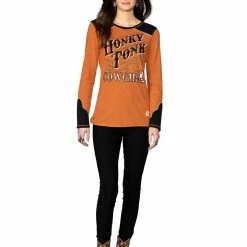 Brand new π Double D Ranch Wear - Matagorda Collection Honky Tonk Cowgirl Tee π 7 Double D Ranch Wear - Matagorda Collection Honky Tonk Cowgirl Tee