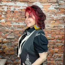 Brand new β€οΈ Double D Ranch Wear - Maria Collection Bank Teller Vest Vests π 12 Double D Ranch Wear - Maria Collection Bank Teller Vest Vests