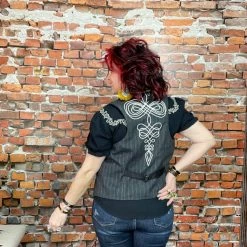 Brand new β€οΈ Double D Ranch Wear - Maria Collection Bank Teller Vest Vests π 13 Double D Ranch Wear - Maria Collection Bank Teller Vest Vests