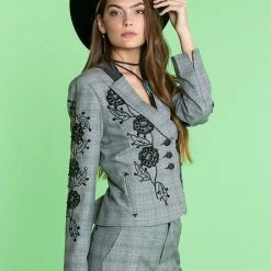 Hot Sale ⌛ Double D Ranch Wear Twisted Jacket ⭐ 17 Double D Ranch Wear Twisted Jacket