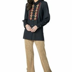 Double D Ranch Wear Tops Saddle Mountain Tunic
