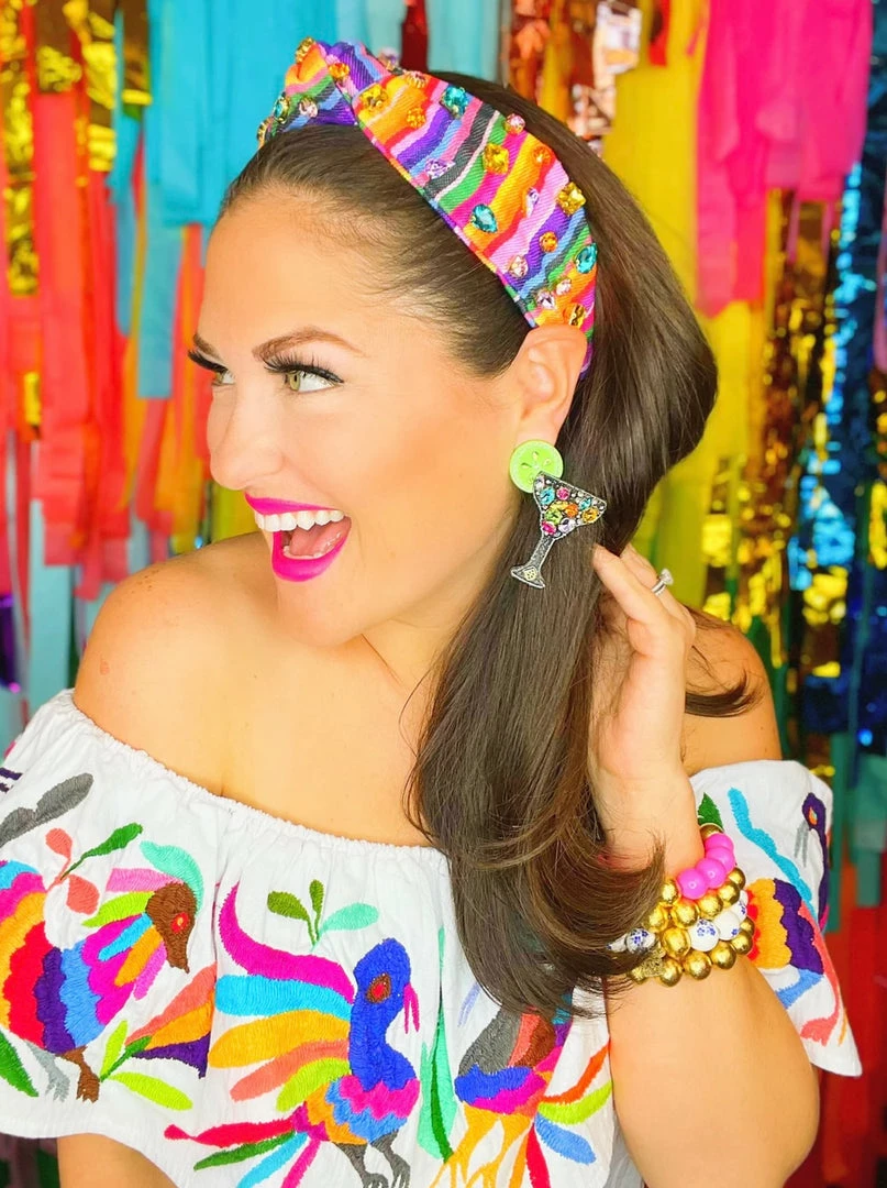 Outlet β Brianna Cannon Hats/Headbands/Scarves/Gloves Rainbow Serape Fiesta Crystal Headband π 3 Brianna Cannon Hats/Headbands/Scarves/Gloves Rainbow Serape Fiesta Crystal Headband