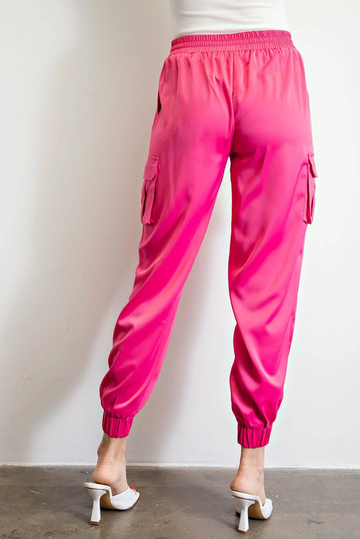 Hot Sale π The Sparkling Spur Satin Jogging Pants π 6 The Sparkling Spur Satin Jogging Pants