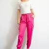 The Sparkling Spur Satin Jogging Pants